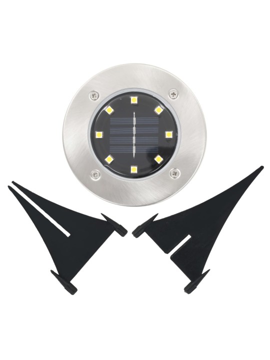 Solární světlo k zapíchnutí do země 8 ks LED RGB barva