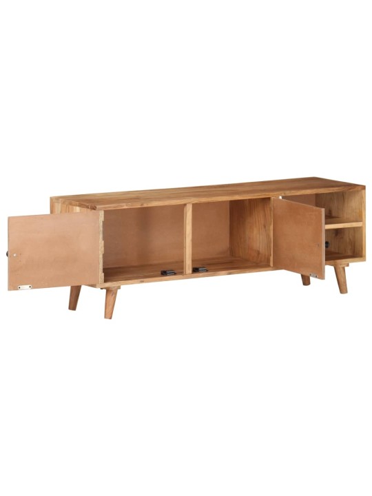 TV stolek 115 x 30 x 39 cm masivní akáciové dřevo