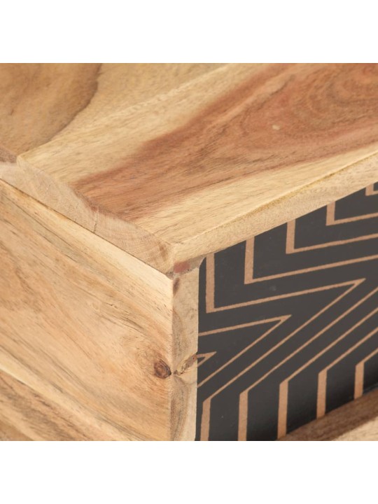 Konferenční stolek 100 x 50 x 39 cm masivní akáciové dřevo