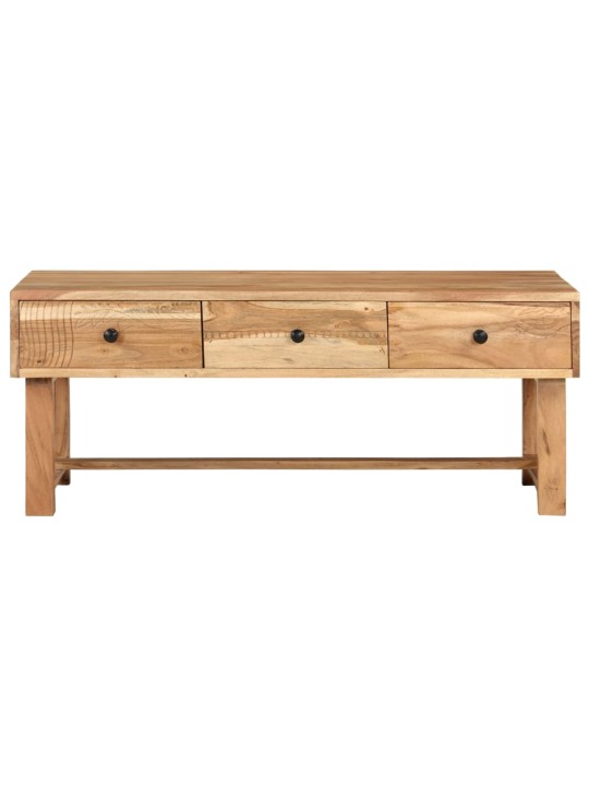Konferenční stolek 100 x 50 x 40 cm masivní akáciové dřevo