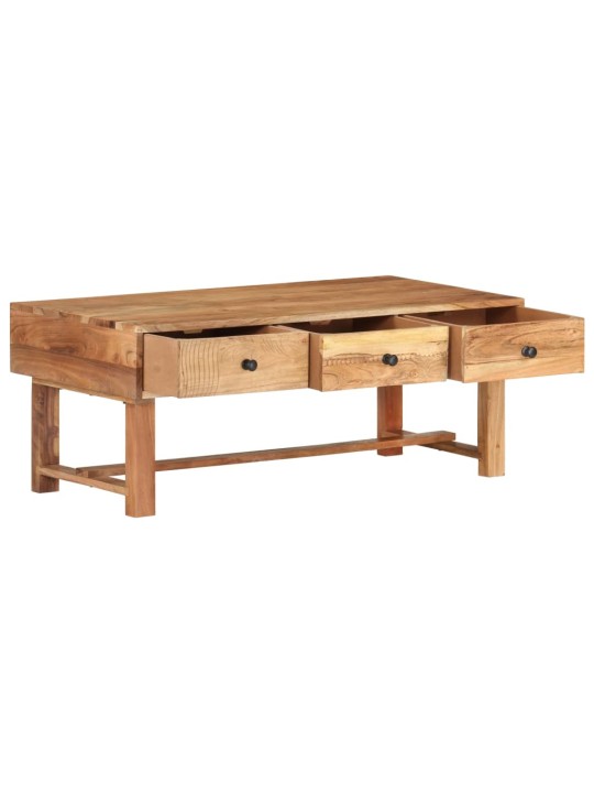Konferenční stolek 100 x 50 x 40 cm masivní akáciové dřevo