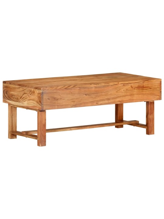 Konferenční stolek 100 x 50 x 40 cm masivní akáciové dřevo