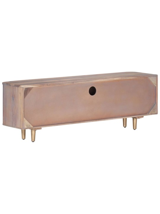 TV stolek 118 x 30 x 40 cm masivní akáciové dřevo