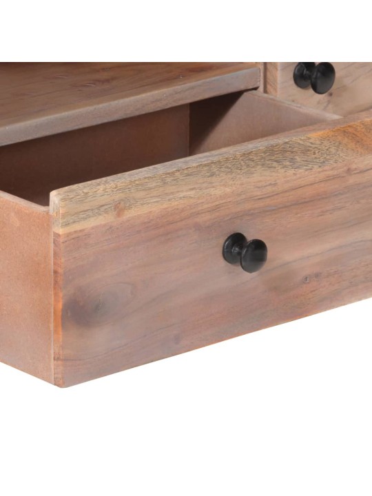 TV stolek 118 x 30 x 40 cm masivní akáciové dřevo