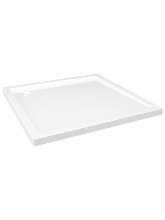 Čtvercová sprchová vanička ABS bílá 80 x 80 cm