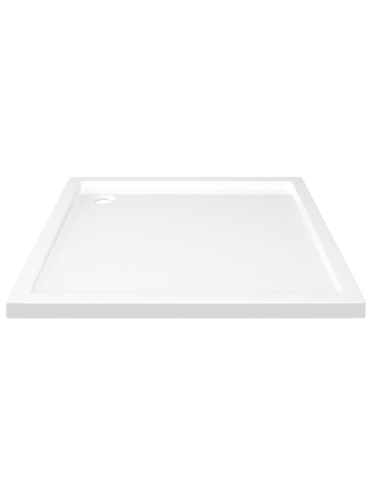 Čtvercová sprchová vanička ABS bílá 80 x 80 cm