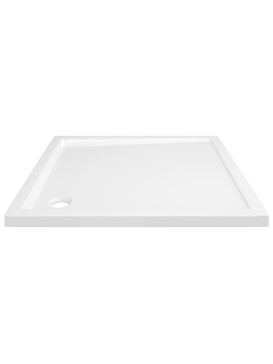 Čtvercová sprchová vanička ABS bílá 80 x 80 cm