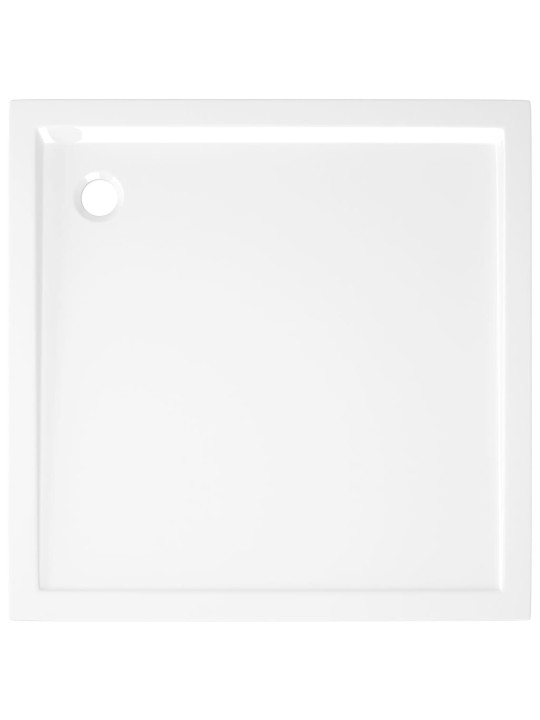 Čtvercová sprchová vanička ABS bílá 80 x 80 cm