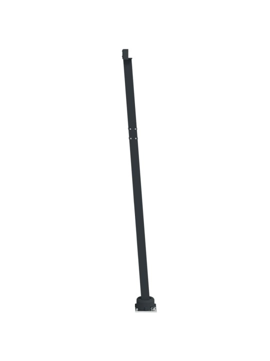 Sada sloupků pro markýzu antracitová 300 x 245 cm železo