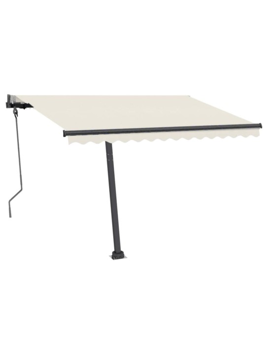 Sada sloupků pro markýzu antracitová 300 x 245 cm železo