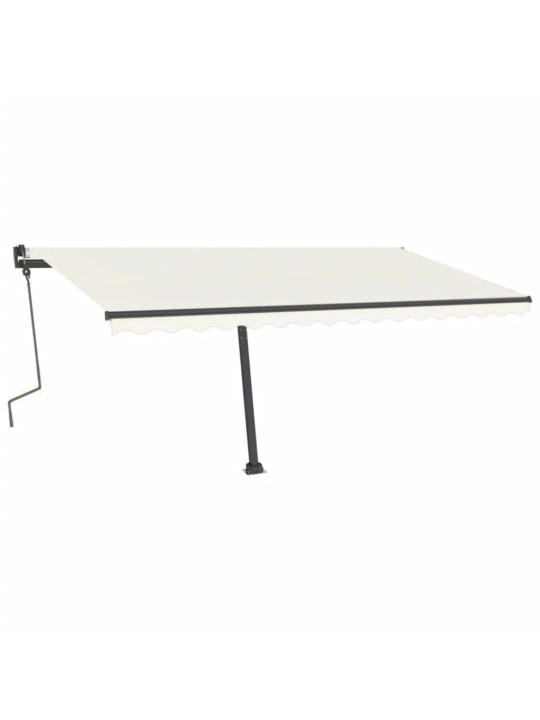 Sada sloupků pro markýzu antracitová 450 x 245 cm železo