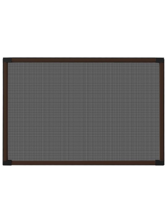 Posuvná síťka proti hmyzu do okna hnědá (100–193) x 75 cm