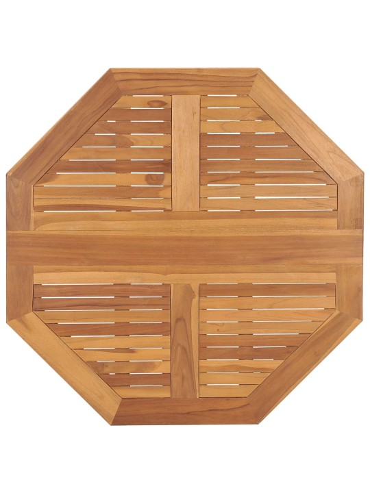 Skládací zahradní jídelní stůl 90 x 90 x 75 cm masivní teak