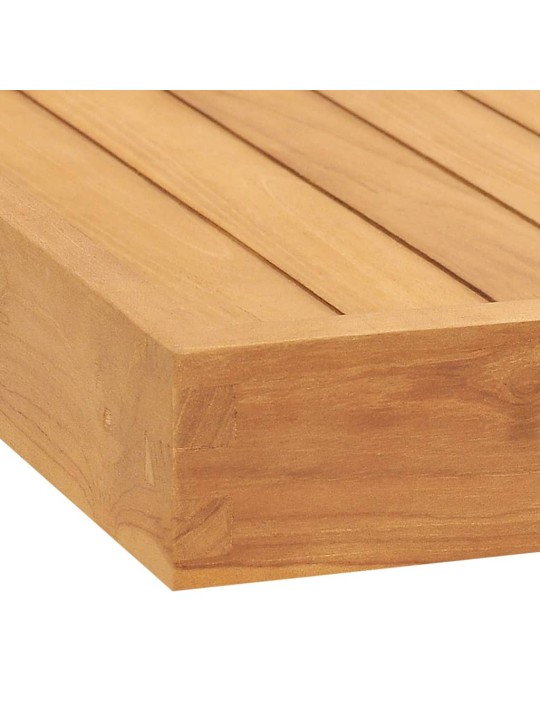 Servírovací podnos 50 x 50 cm masivní teakové dřevo