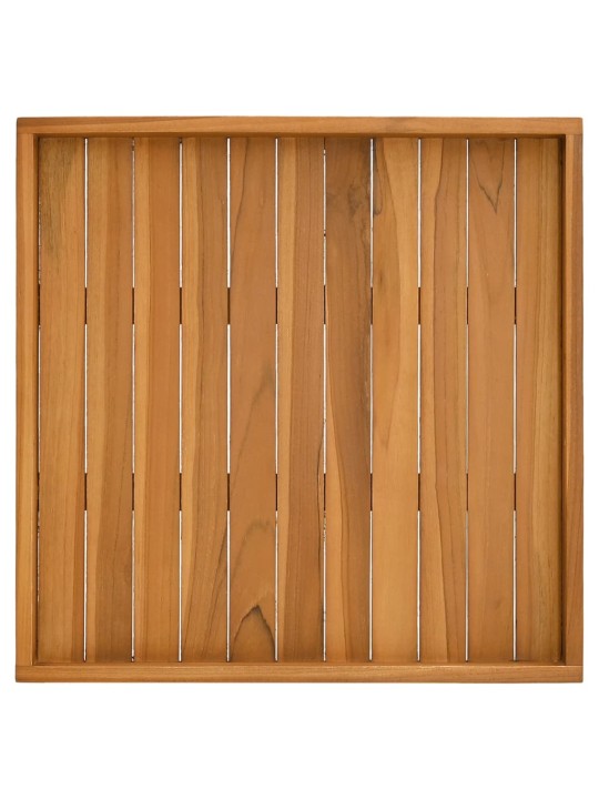 Servírovací podnos 60 x 60 cm masivní teakové dřevo