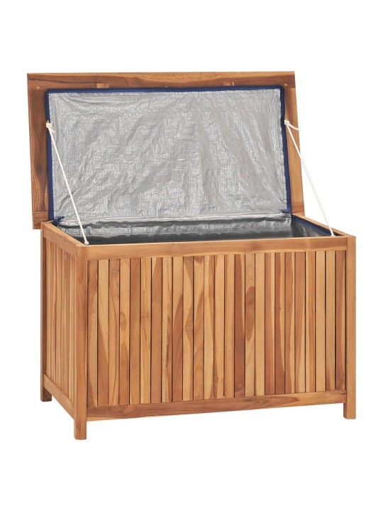 Zahradní úložný box 90 x 50 x 58 cm masivní teakové dřevo
