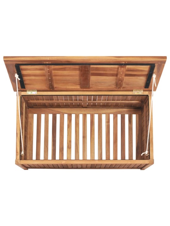 Zahradní úložný box 90 x 50 x 58 cm masivní teakové dřevo