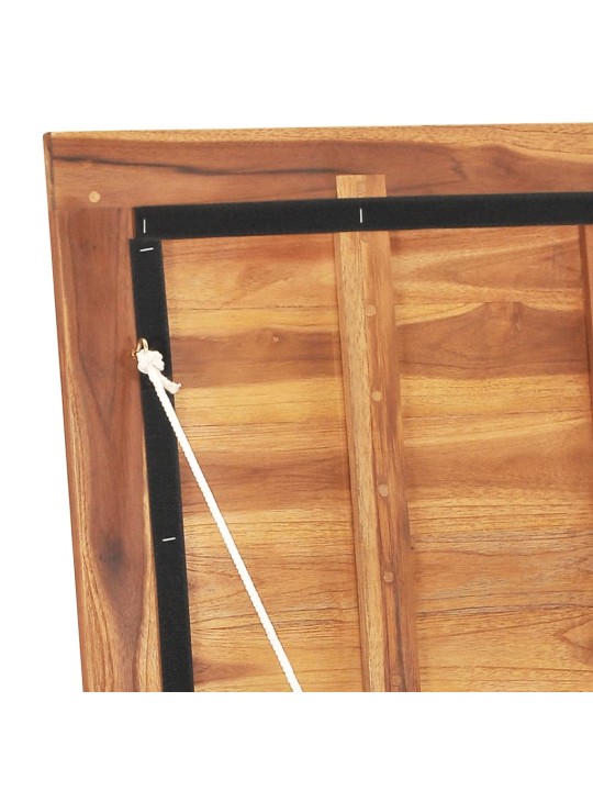 Zahradní úložný box 90 x 50 x 58 cm masivní teakové dřevo