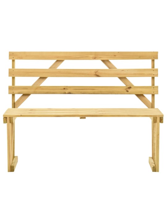 Zahradní lavice 120 cm impregnované borové dřevo