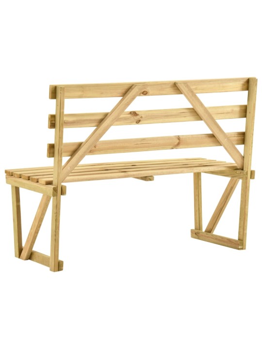 Zahradní lavice 120 cm impregnované borové dřevo