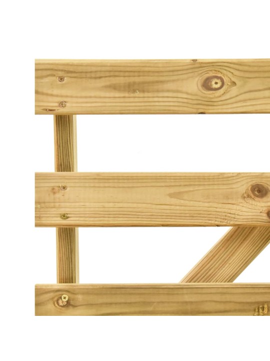 Zahradní lavice 120 cm impregnované borové dřevo