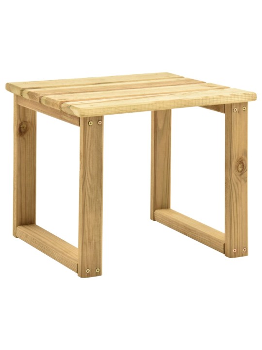 Stolek k zahradní posteli 30 x 30 x 26 cm impregnovaná borovice