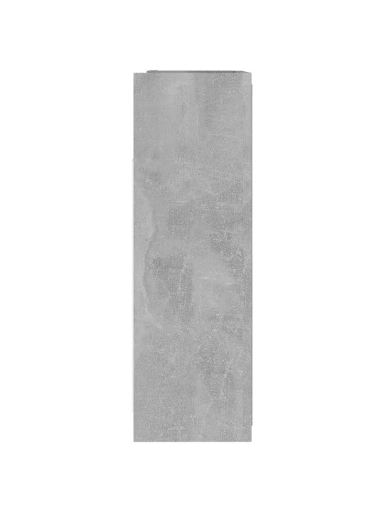 Zrcadlová skříňka betonově šedá 62,5x20,5x64cm kompozitní dřevo