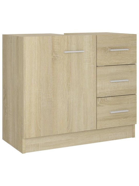 Skříňka pod umyvadlo dub sonoma 63x30x54 cm kompozitní dřevo