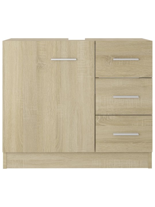 Skříňka pod umyvadlo dub sonoma 63x30x54 cm kompozitní dřevo