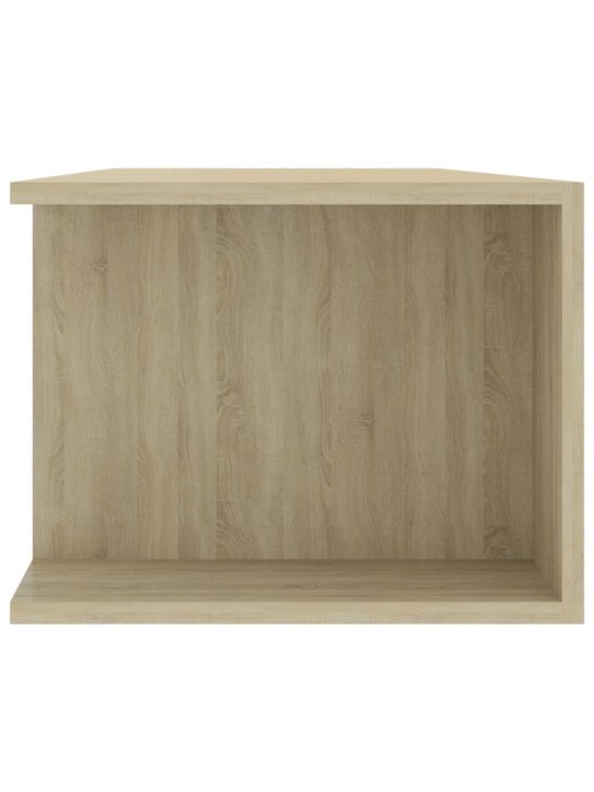 TV skříňka s LED osvětlením dub sonoma 135 x 39 x 30 cm