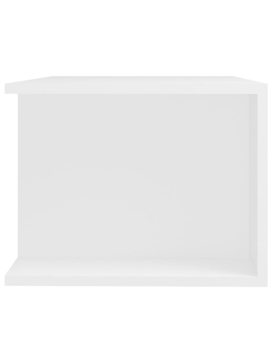 TV skříňka s LED osvětlením bílá 90 x 39 x 30 cm