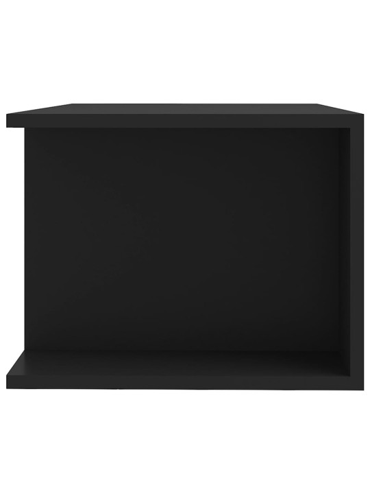 TV skříňka s LED osvětlením černá 90 x 39 x 30 cm