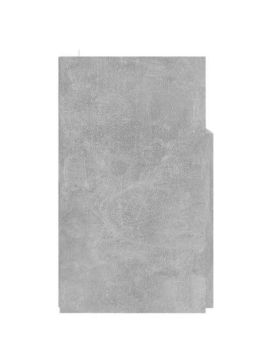TV skříňka s LED osvětlením betonově šedá 120 x 30 x 50 cm