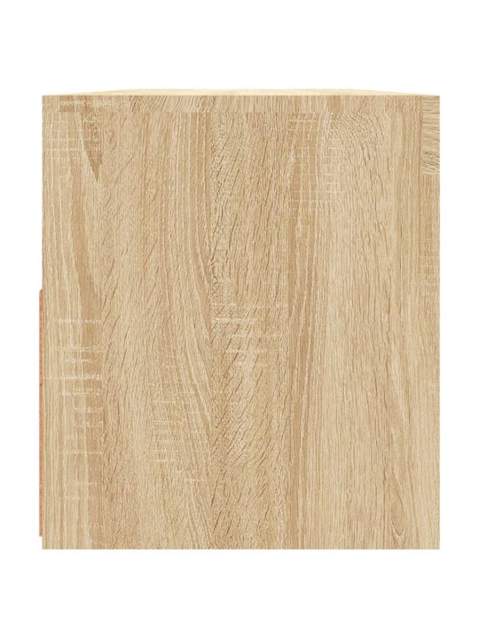 TV skříňka s LED osvětlením dub sonoma 90 x 35 x 40 cm