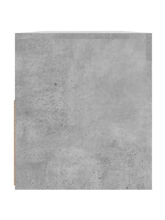 TV skříňka s LED osvětlením betonově šedá 90 x 35 x 40 cm