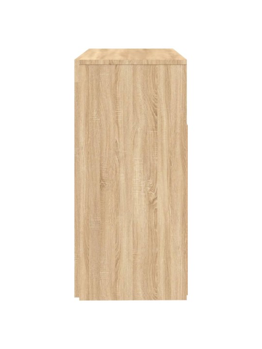 Příborník s LED osvětlením dub sonoma 80 x 35 x 75 cm