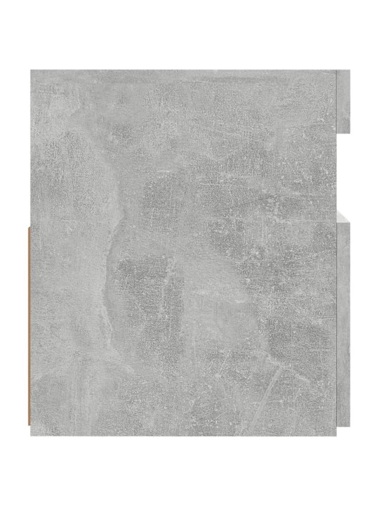 TV skříňka s LED osvětlením betonově šedá 120 x 35 x 40 cm