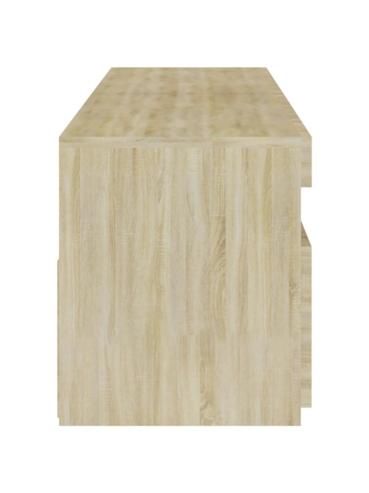 TV skříňky s LED osvětlením 2 ks dub sonoma 75 x 35 x 40 cm