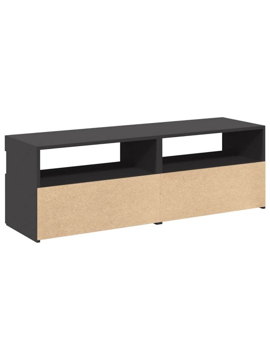 Tv skříňky s led osvětlením 2 ks šedé 60 x 35 x 40 cm