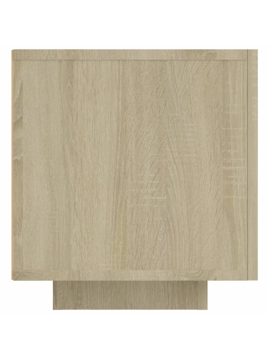 TV skříňka s LED osvětlením dub sonoma 160 x 35 x 40 cm