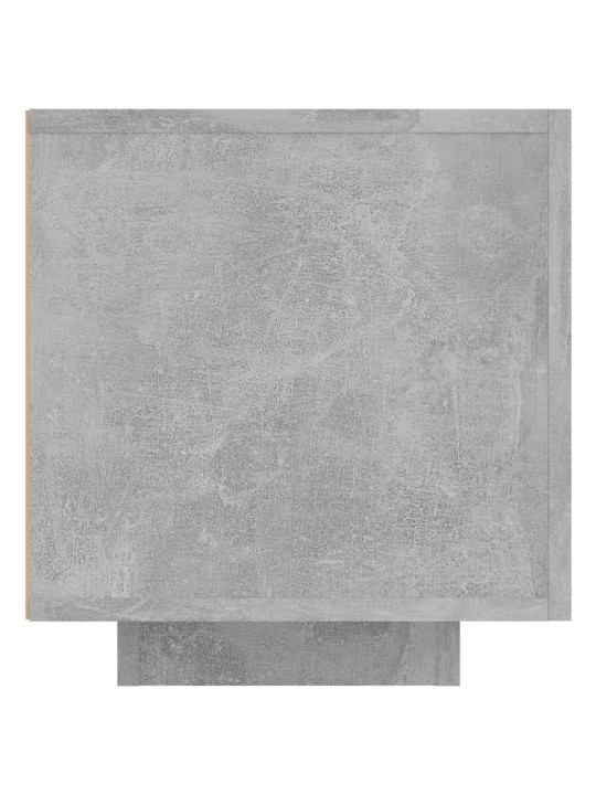 TV skříňka s LED osvětlením betonově šedá 160x35x40 cm