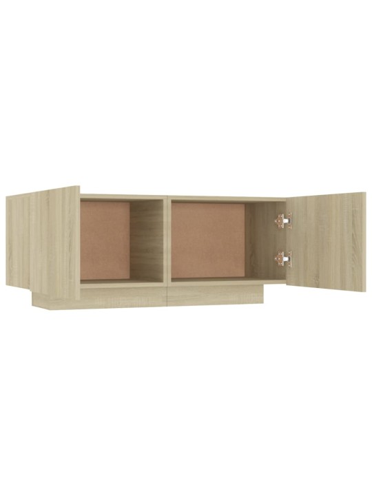 TV skříňka dub sonoma 100 x 35 x 40 cm kompozitní dřevo