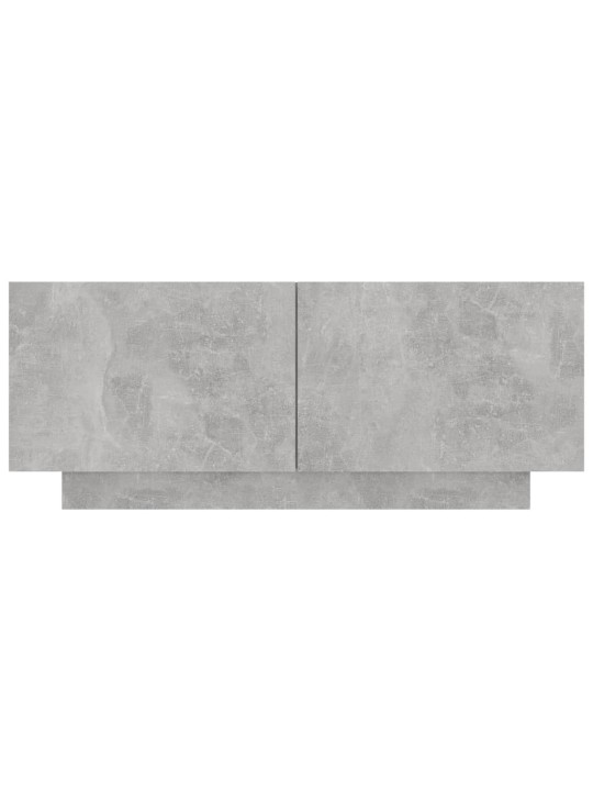 TV skříňka betonově šedá 100x35x40 cm kompozitní dřevo