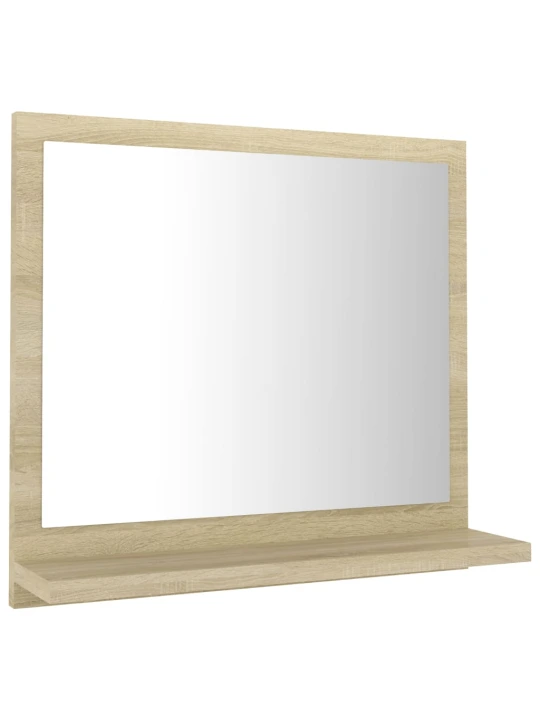 Koupelnové zrcadlo dub sonoma 40x10,5x37 cm kompozitní dřevo