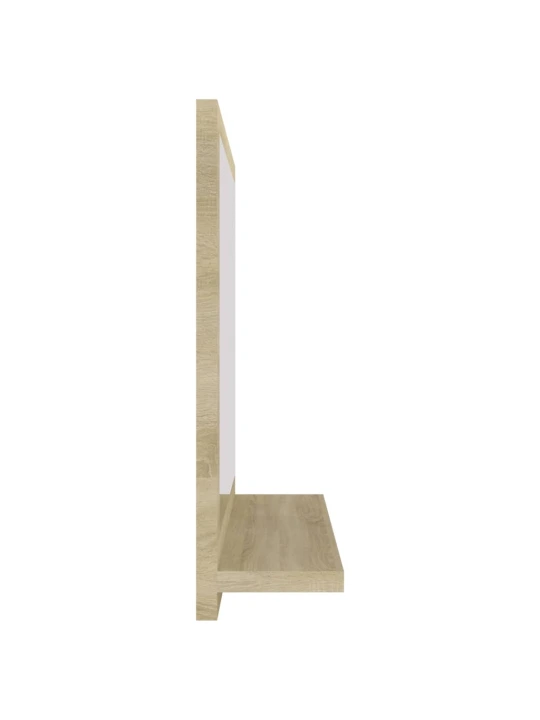 Koupelnové zrcadlo dub sonoma 40x10,5x37 cm kompozitní dřevo