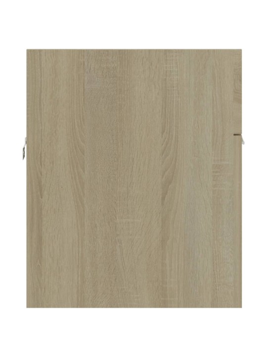Skříňka pod umyvadlo dub sonoma 90x38,5x46 cm kompozitní dřevo