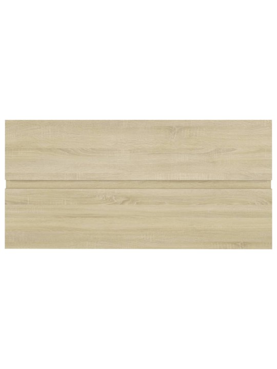 Skříňka pod umyvadlo dub sonoma 90x38,5x45 cm kompozitní dřevo