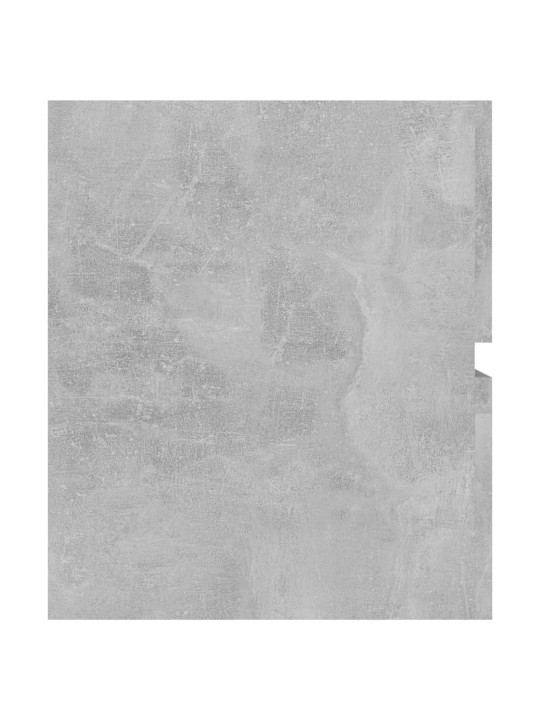 Skříňka pod umyvadlo betonově šedá 100 x 38,5 x 45 cm kompozit