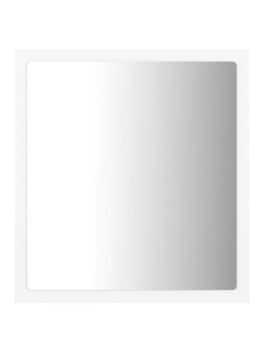 LED koupelnové zrcadlo bílé 40 x 8,5 x 37 cm akrylové
