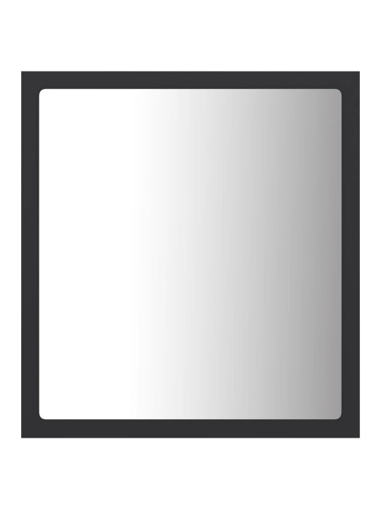 LED koupelnové zrcadlo šedé 40 x 8,5 x 37 cm akrylové